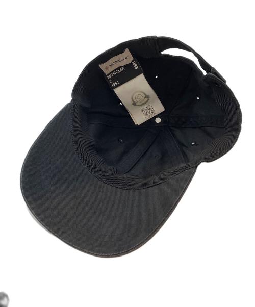 MONCLER（モンクレール）MONCLER (モンクレール) AWAKE (アウェイク) BERRETTO BASEBALL キャップ ブラックの古着・服飾アイテム