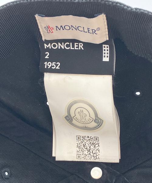 MONCLER（モンクレール）MONCLER (モンクレール) AWAKE (アウェイク) BERRETTO BASEBALL キャップ ブラックの古着・服飾アイテム