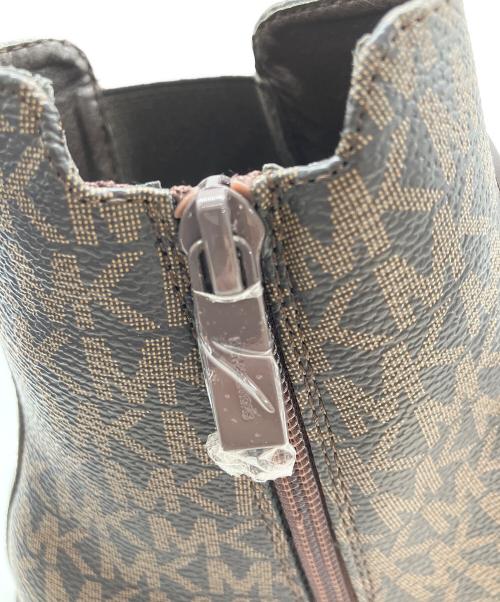 MICHAEL KORS（マイケル・コース）MICHAEL KORS (マイケル・コース) RIDLEY CHELSEA サイドゴアブーツ ブラウン サイズ:22.5cm 未使用品の古着・服飾アイテム