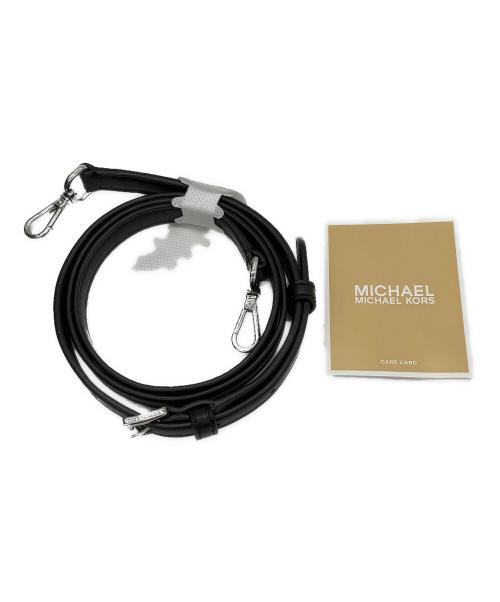 MICHAEL KORS（マイケル・コース）MICHAEL KORS (マイケル・コース) RUTHIE サッチェル スモール - MKシグネチャー ブラック 未使用品の古着・服飾アイテム