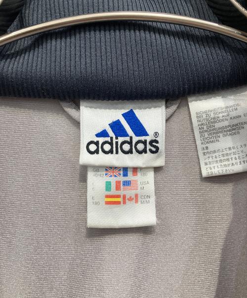 adidas（アディダス）adidas (アディダス) トラックジャケット グレー×ブルーグレー サイズ:Oの古着・服飾アイテム