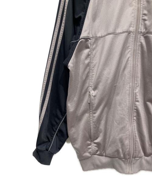 adidas（アディダス）adidas (アディダス) トラックジャケット グレー×ブルーグレー サイズ:Oの古着・服飾アイテム