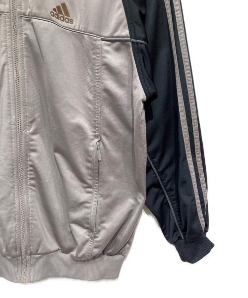 adidas（アディダス）adidas (アディダス) トラックジャケット グレー×ブルーグレー サイズ:Oの古着・服飾アイテム