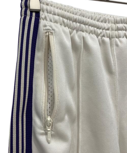 Needles（ニードルズ）Needles (ニードルズ) トラックパンツ ホワイト×パープル サイズ:XSの古着・服飾アイテム