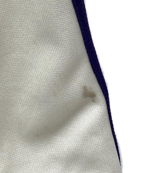 Needles（ニードルズ）Needles (ニードルズ) トラックパンツ ホワイト×パープル サイズ:XSの古着・服飾アイテム