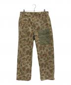 NIGEL CABOURNナイジェルケーボン）の古着「パンツ」｜グリーン×ブラウン