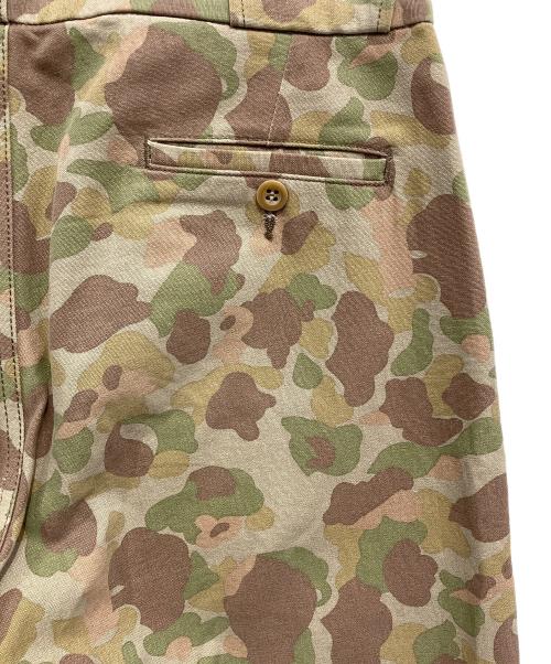 NIGEL CABOURN（ナイジェルケーボン）NIGEL CABOURN (ナイジェルケーボン) パンツ グリーン×ブラウン サイズ:36の古着・服飾アイテム