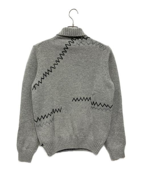 EMPORIO ARMANI（エンポリオアルマーニ）EMPORIO ARMANI (エンポリオアルマーニ) 厚手ニット グレー サイズ:Sの古着・服飾アイテム