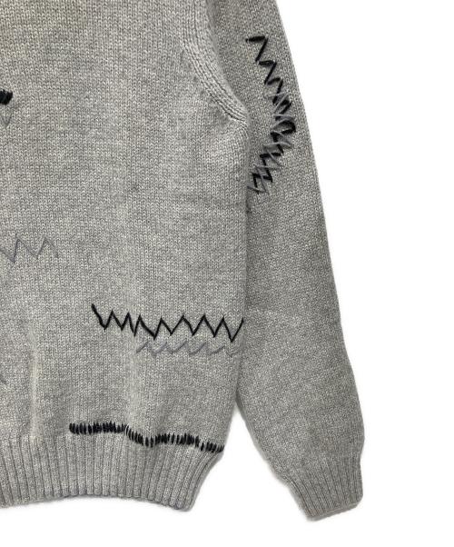 EMPORIO ARMANI（エンポリオアルマーニ）EMPORIO ARMANI (エンポリオアルマーニ) 厚手ニット グレー サイズ:Sの古着・服飾アイテム