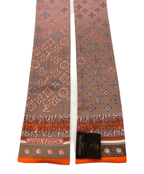 LOUIS VUITTON（ルイ ヴィトン）LOUIS VUITTON (ルイ ヴィトン) バンドー モノグラムマップ ピンクの古着・服飾アイテム