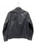 Calvin Klein (カルバンクライン) レザージャケット ブラック サイズ:L：8000円