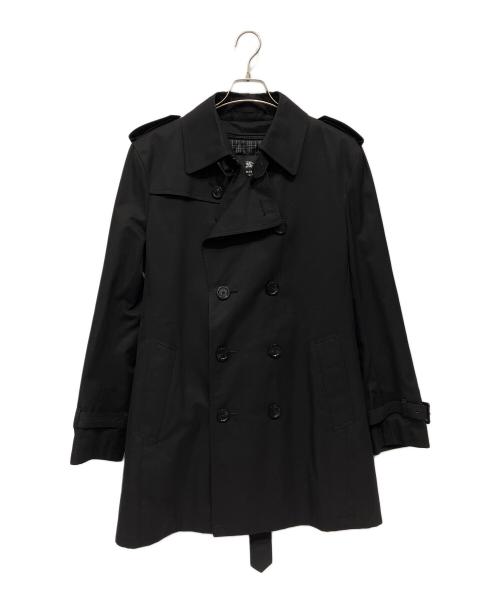 BURBERRY BLACK LABEL（バーバリーブラックレーベル）BURBERRY BLACK LABEL (バーバリーブラックレーベル) ライナー付トレンチコート ブラック サイズ:LLの古着・服飾アイテム