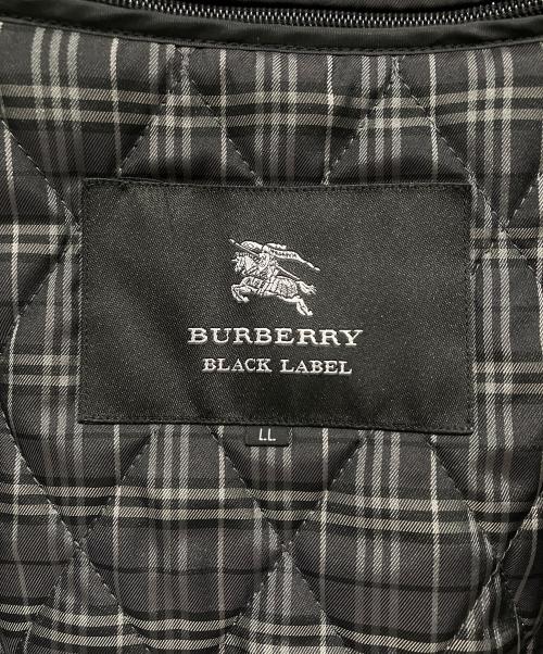 BURBERRY BLACK LABEL（バーバリーブラックレーベル）BURBERRY BLACK LABEL (バーバリーブラックレーベル) ライナー付トレンチコート ブラック サイズ:LLの古着・服飾アイテム