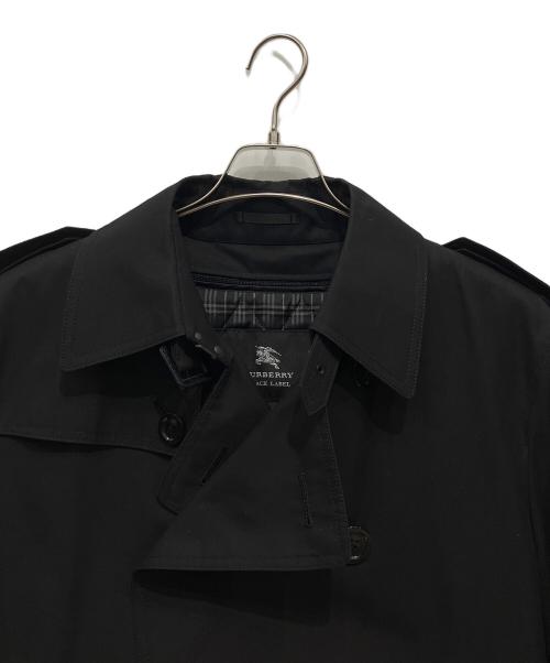BURBERRY BLACK LABEL（バーバリーブラックレーベル）BURBERRY BLACK LABEL (バーバリーブラックレーベル) ライナー付トレンチコート ブラック サイズ:LLの古着・服飾アイテム