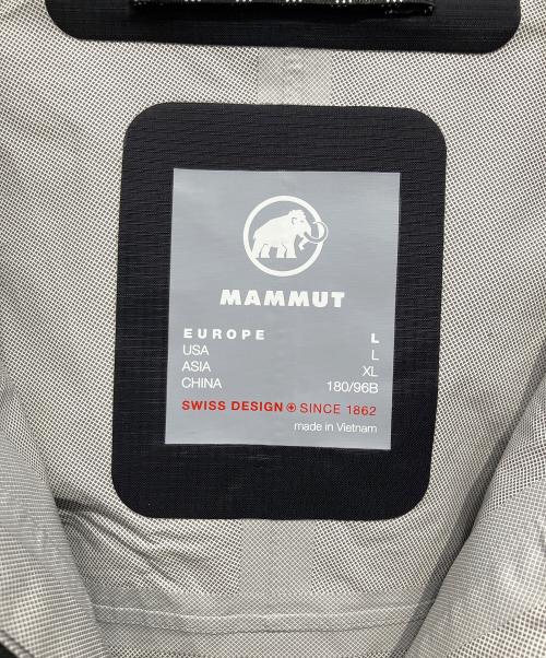 MAMMUT（マムート）MAMMUT (マムート) ジャケット Microlayer 2.0 HS Hooded Jacket ブラック サイズ:XL 未使用品の古着・服飾アイテム