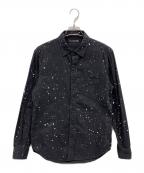 MINEDENIMマインデニム）の古着「長袖シャツ」｜ブラック