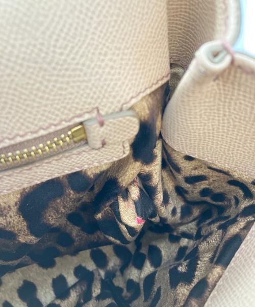 DOLCE & GABBANA（ドルチェ＆ガッバーナ）DOLCE & GABBANA (ドルチェ＆ガッバーナ) 2WAYバッグ シシリー ライトピンクの古着・服飾アイテム