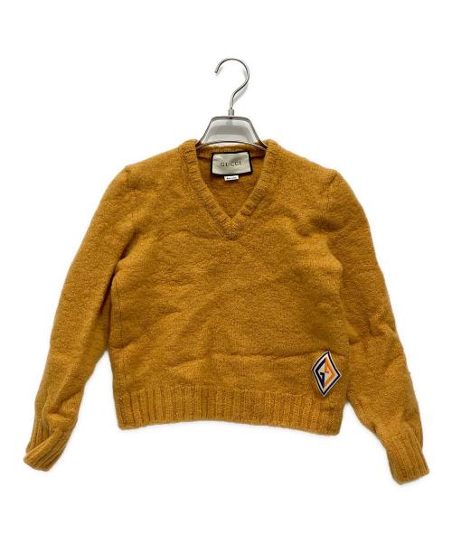GUCCI（グッチ）GUCCI (グッチ) 厚手ニット オレンジ サイズ:Sの古着・服飾アイテム