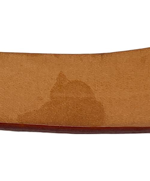 LOUIS VUITTON（ルイ ヴィトン）LOUIS VUITTON (ルイ ヴィトン) レザーベルト サンチュール キャレ ホワイト サイズ:90/36の古着・服飾アイテム