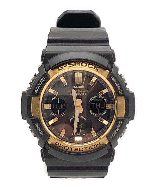 CASIO（カシオ）CASIO (カシオ) デジアナウォッチ ブラック×ゴールドの古着・服飾アイテム