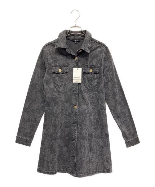 Desigual（デシグアル）Desigual (デシグアル) 長袖ワンピース グレー サイズ:M 未使用品の古着・服飾アイテム