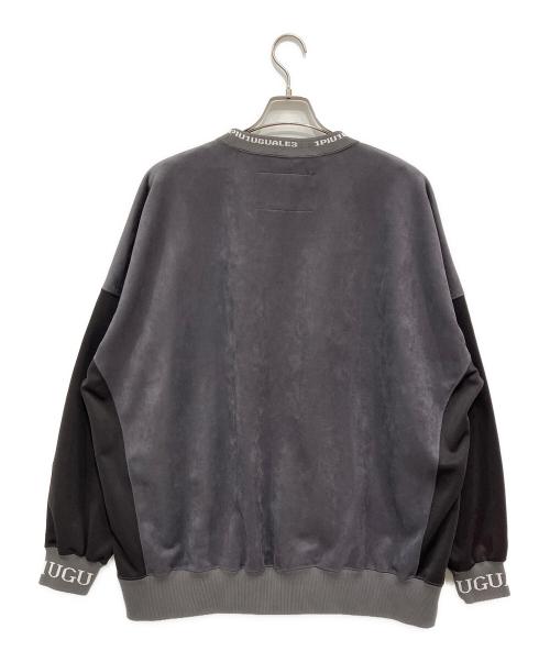 1piu1uguale3（ウノピュウノウグァーレトレ）1piu1uguale3 (ウノピュウノウグァーレトレ) BIG CREW DIAMOND GREY グレー サイズ:Vの古着・服飾アイテム