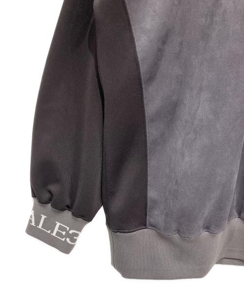 1piu1uguale3（ウノピュウノウグァーレトレ）1piu1uguale3 (ウノピュウノウグァーレトレ) BIG CREW DIAMOND GREY グレー サイズ:Vの古着・服飾アイテム