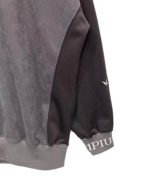 1piu1uguale3（ウノピュウノウグァーレトレ）1piu1uguale3 (ウノピュウノウグァーレトレ) BIG CREW DIAMOND GREY グレー サイズ:Vの古着・服飾アイテム