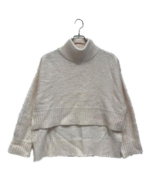 cygne（シーニュ）cygne (シーニュ) 厚手ニット ピンク サイズ:Freeの古着・服飾アイテム