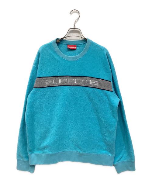 SUPREME（シュプリーム）SUPREME (シュプリーム) フリースプルオーバー ブルー サイズ:Mの古着・服飾アイテム