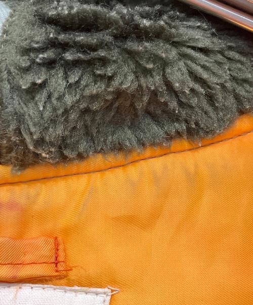 MADIN O.M.S.（マディン・オーエムエス）MADIN O.M.S. (マディン・オーエムエス) フライトジャケット グリーン×オレンジ サイズ:40の古着・服飾アイテム