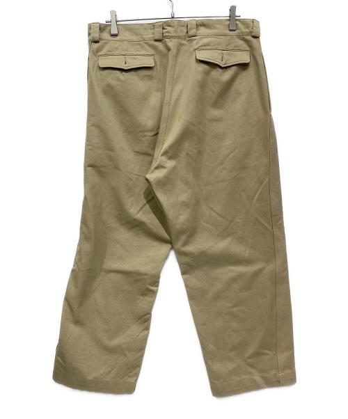 ARIEL AIZENAY（アリエル アイゼネ）ARIEL AIZENAY (アリエル アイゼネ) ミリタリーパンツ ベージュ サイズ:46の古着・服飾アイテム