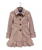 BURBERRY BLUE LABELバーバリーロンドンブルーレーベル）の古着「コート」｜ピンク