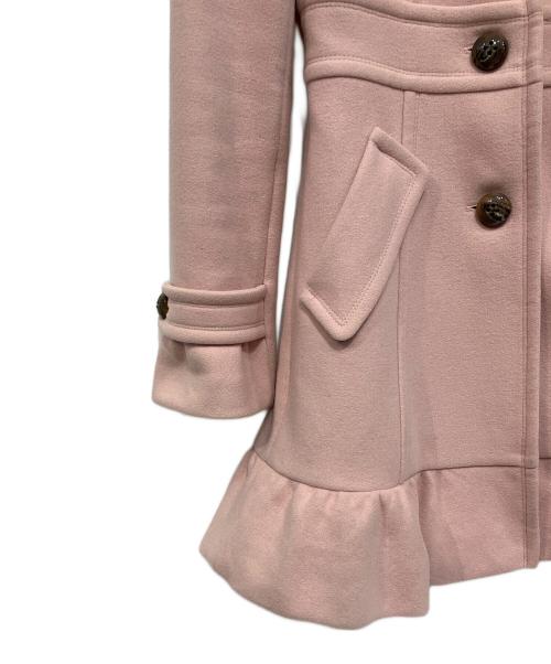 BURBERRY BLUE LABEL（バーバリーロンドンブルーレーベル）BURBERRY BLUE LABEL (バーバリーロンドンブルーレーベル) コート ピンク サイズ:36の古着・服飾アイテム