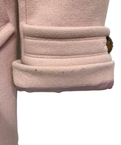 BURBERRY BLUE LABEL（バーバリーロンドンブルーレーベル）BURBERRY BLUE LABEL (バーバリーロンドンブルーレーベル) コート ピンク サイズ:36の古着・服飾アイテム