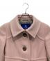 中古・古着 BURBERRY BLUE LABEL (バーバリーロンドンブルーレーベル) コート ピンク サイズ:36：7000円