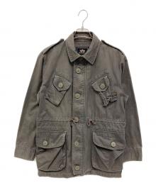 ALPHA（アルファ）の古着「MK-2フィールドジャケット」｜オリーブ