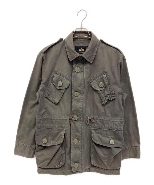 ALPHA（アルファ）ALPHA (アルファ) MK-2フィールドジャケット オリーブ サイズ:Lの古着・服飾アイテム