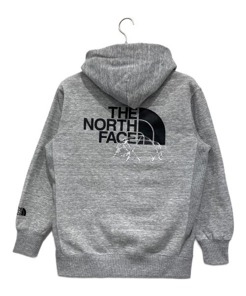 THE NORTH FACE（ザ ノース フェイス）THE NORTH FACE (ザ ノース フェイス) Back Half Dome Hoodie プルオーバーパーカー ライトグレー サイズ:Sの古着・服飾アイテム