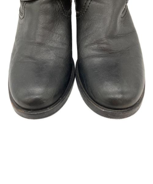 MIU MIU（ミュウミュウ）MIU MIU (ミュウミュウ) エンジニアレザーブーツ ブラック サイズ:36 1/2の古着・服飾アイテム