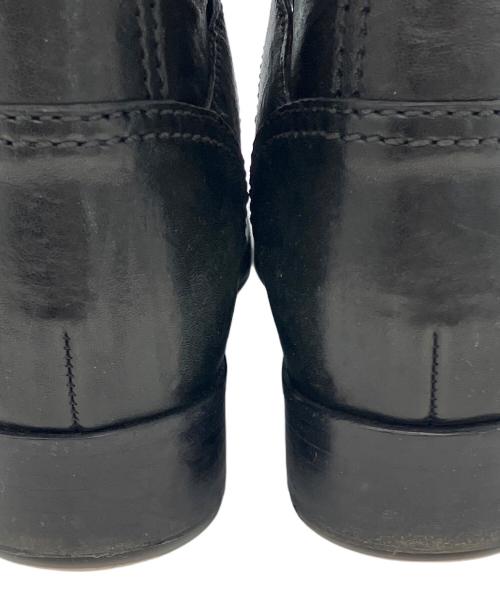 MIU MIU（ミュウミュウ）MIU MIU (ミュウミュウ) エンジニアレザーブーツ ブラック サイズ:36 1/2の古着・服飾アイテム