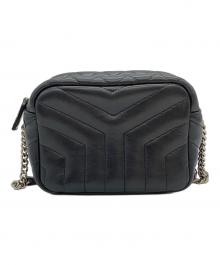 Saint Laurent Paris（サンローランパリ）の古着「ショルダーバッグ」｜ブラック