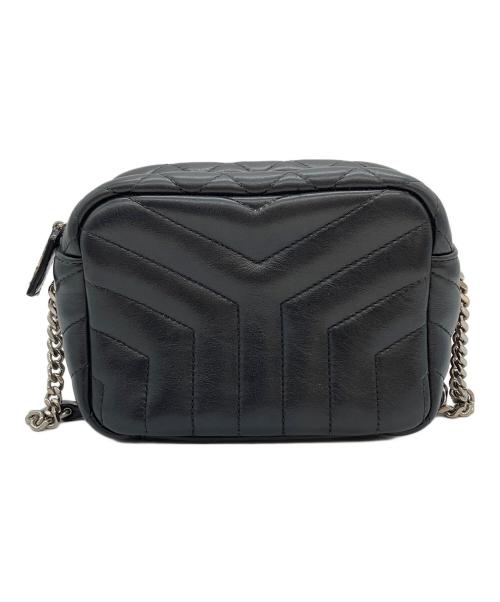 Saint Laurent Paris（サンローランパリ）Saint Laurent Paris (サンローランパリ) ショルダーバッグ ブラックの古着・服飾アイテム