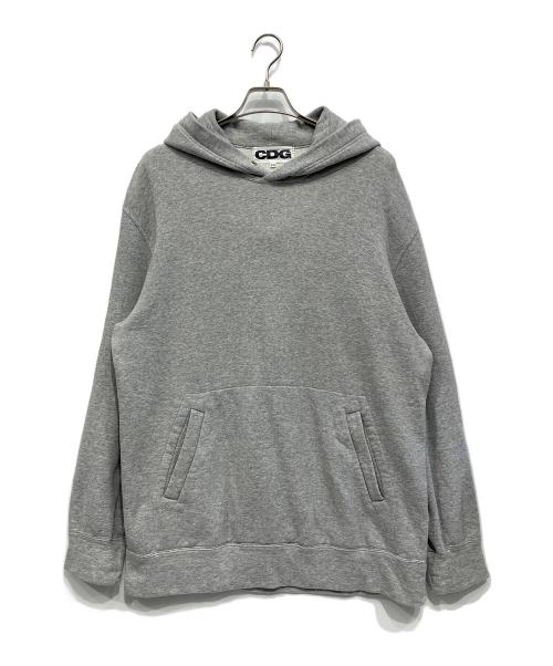 CDG（シーディージー）CDG (シーディージー) プルオーバーパーカー グレー サイズ:XXLの古着・服飾アイテム
