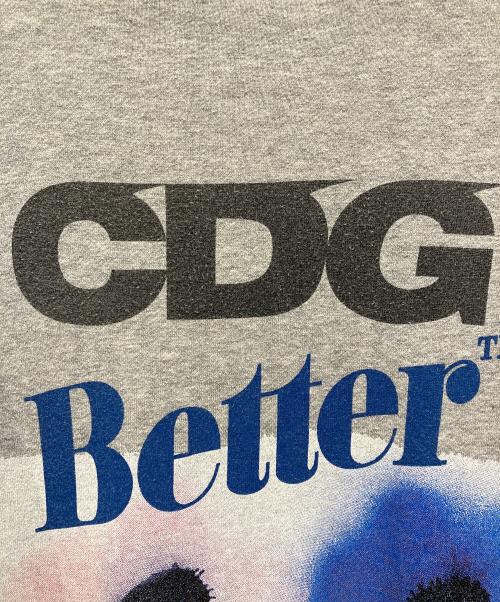 CDG（シーディージー）CDG (シーディージー) プルオーバーパーカー グレー サイズ:XXLの古着・服飾アイテム