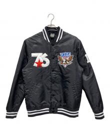 Majestic×whiz limited（マジェスティック×ウィズリミテッド）の古着「76 SATIN STA スタジャン」｜ブラック