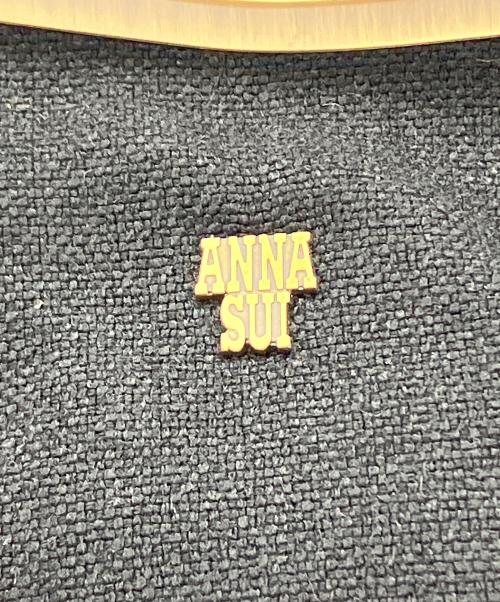 ANNA SUI（アナスイ）ANNA SUI (アナスイ) ハンドバッグ ブラック×パープル 未使用品の古着・服飾アイテム
