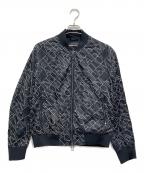 EMPORIO ARMANIエンポリオアルマーニ）の古着「ジップブルゾン」｜ブラック