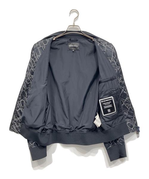 EMPORIO ARMANI（エンポリオアルマーニ）EMPORIO ARMANI (エンポリオアルマーニ) ジップブルゾン ブラック サイズ:48の古着・服飾アイテム