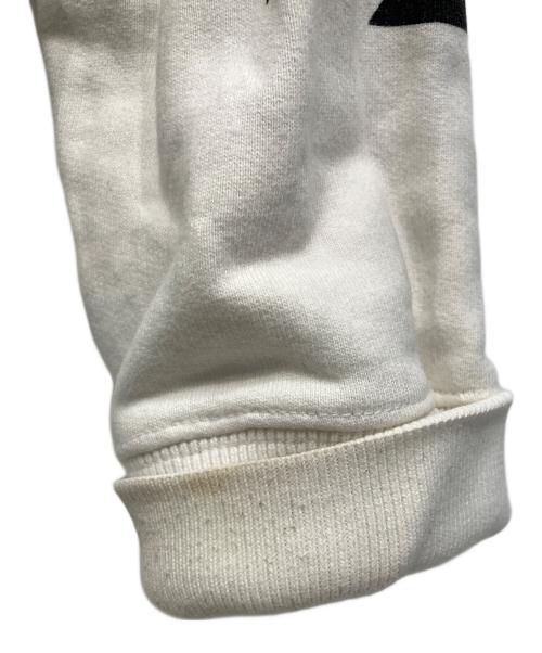 OFFWHITE（オフホワイト）OFFWHITE (オフホワイト) プリントスウェット ホワイト サイズ:Lの古着・服飾アイテム